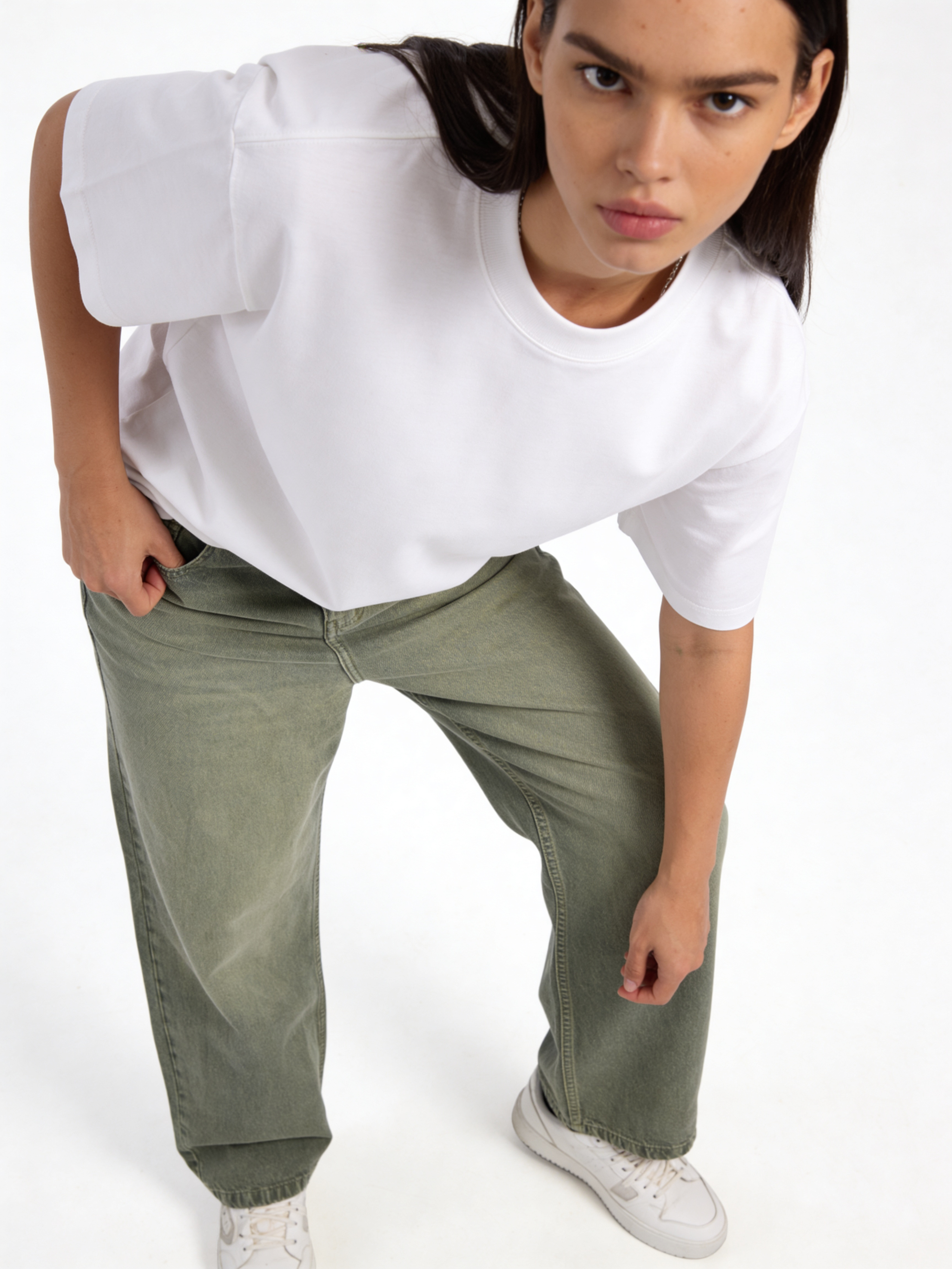 Washed Jeans Denim Wide Leg - seven