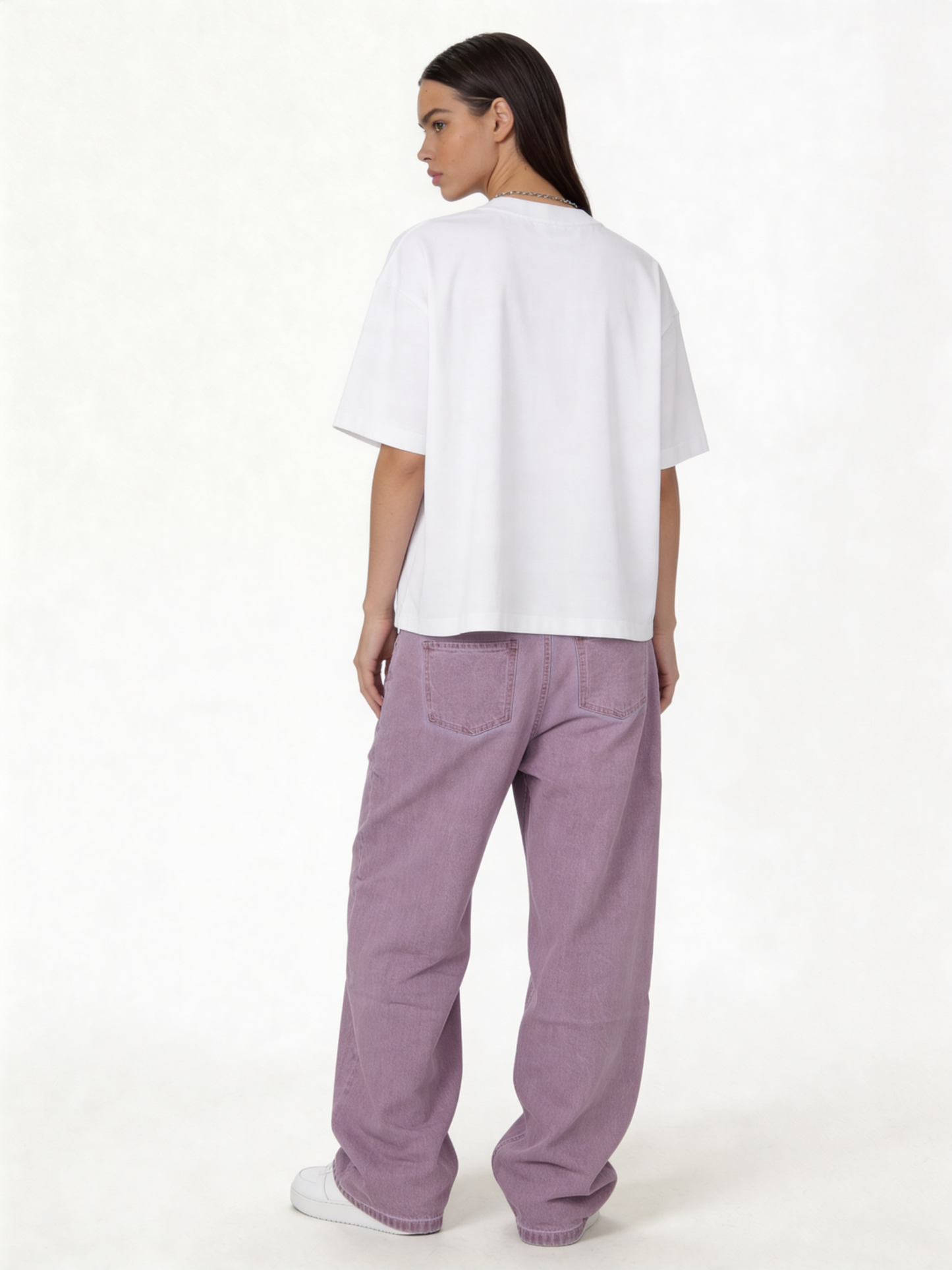 Washed Jeans Denim Wide Leg - seven