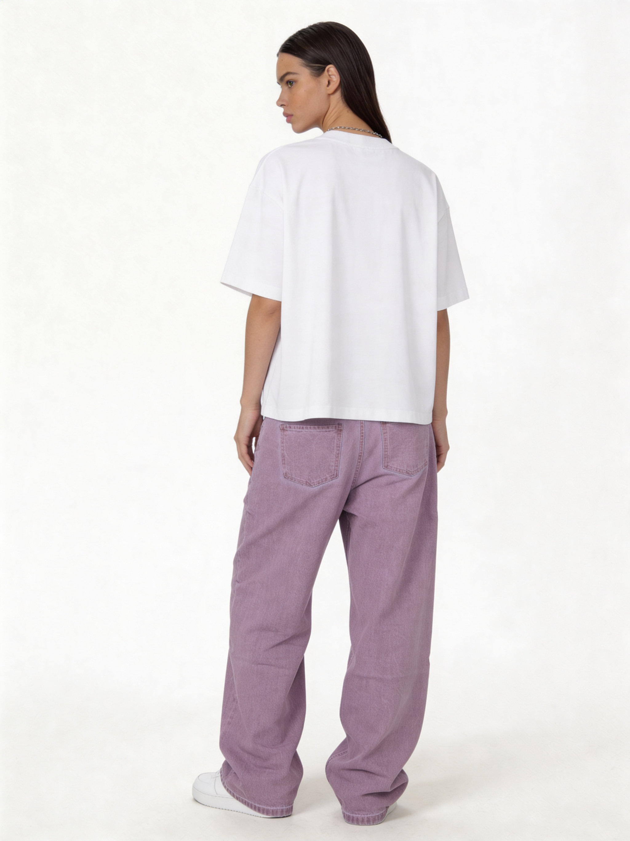 Washed Jeans Denim Wide Leg - seven