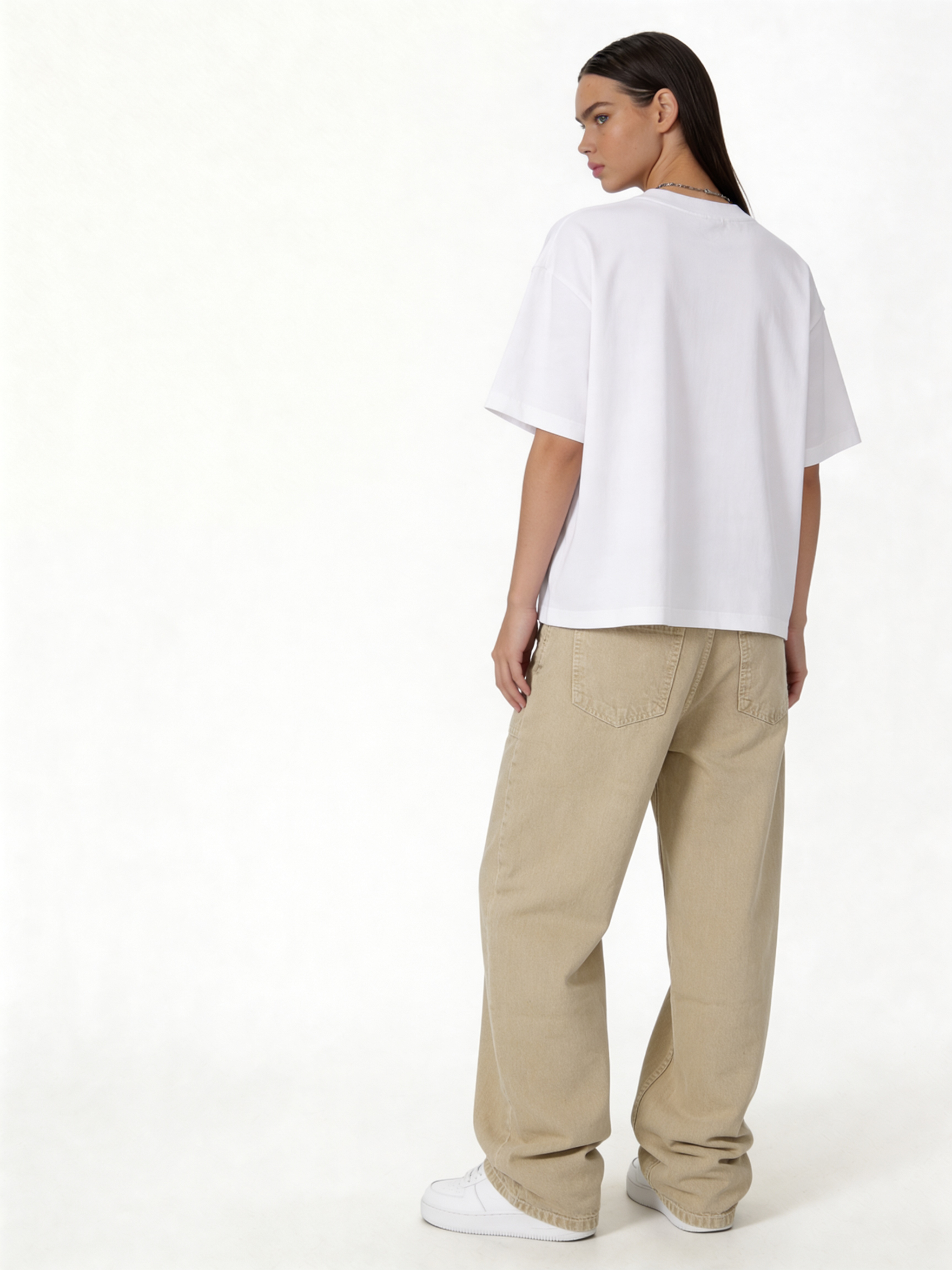 Utility Panel Pants Cotton Wide Leg Fit - Seven