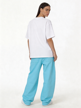 Utility Panel Pants Cotton Wide Leg Fit - Seven