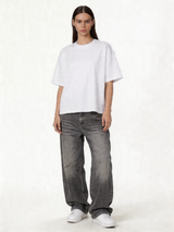 Washed Wide Leg Jeans Denim Relaxed Fit - Seven