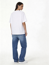 Raw Edge Jeans Denim Straight Leg Fit - seven