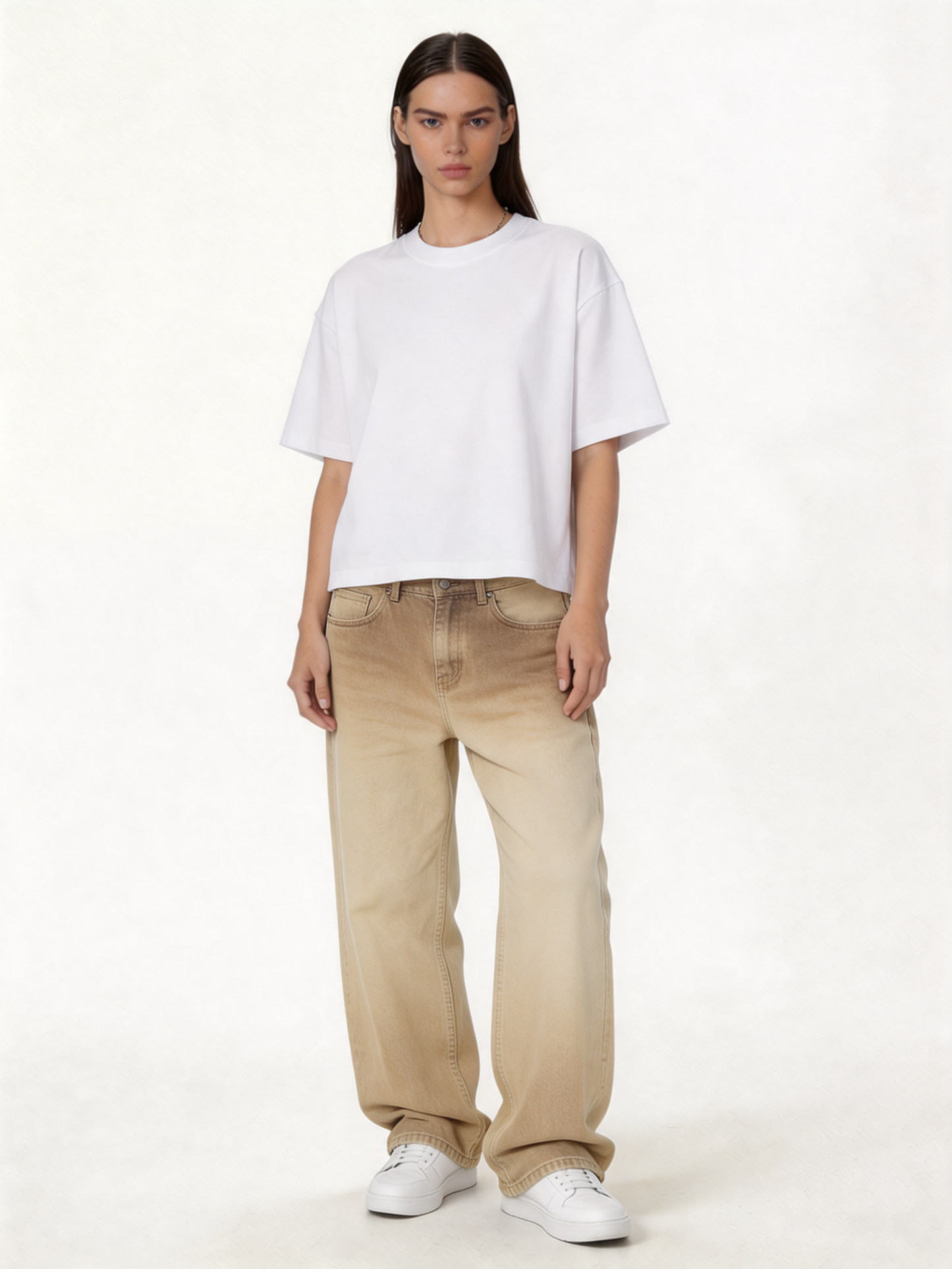 Washed Jeans Denim Wide Leg - Seven