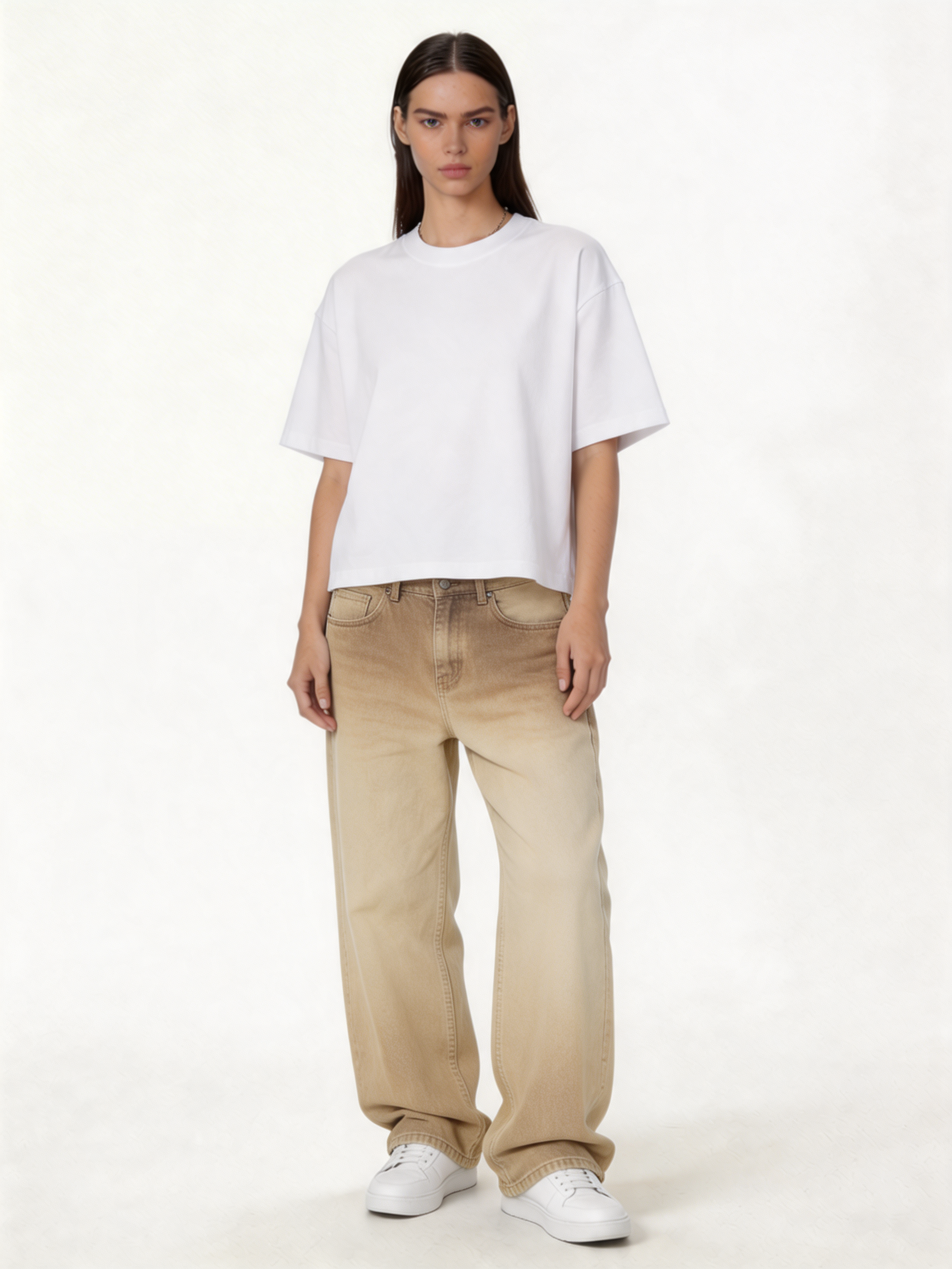 Washed Jeans Denim Wide Leg - Seven