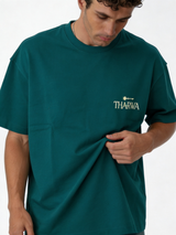 Logo Graphic T-Shirt Cotton Oversized Fit - tharwa