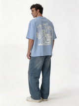 Logo Graphic T-Shirt Cotton Oversized Fit - tharwa