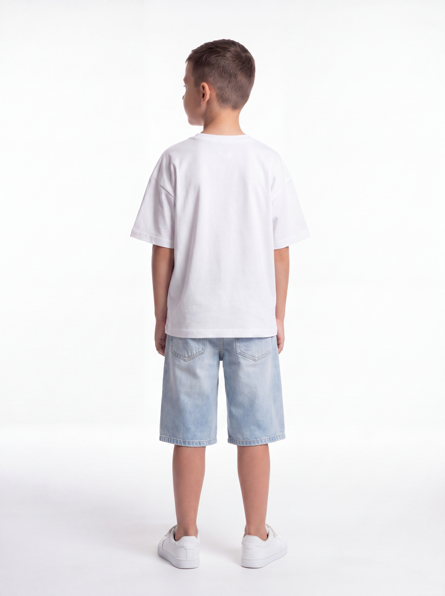 Heavyweight T-Shirt Cotton Oversized Fit - seven kids