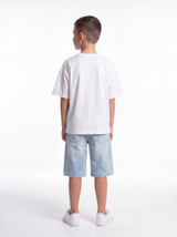 Heavyweight T-Shirt Cotton Oversized Fit - seven kids