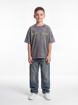 Washed Graphic T-Shirt Cotton Oversized Fit - seven kids