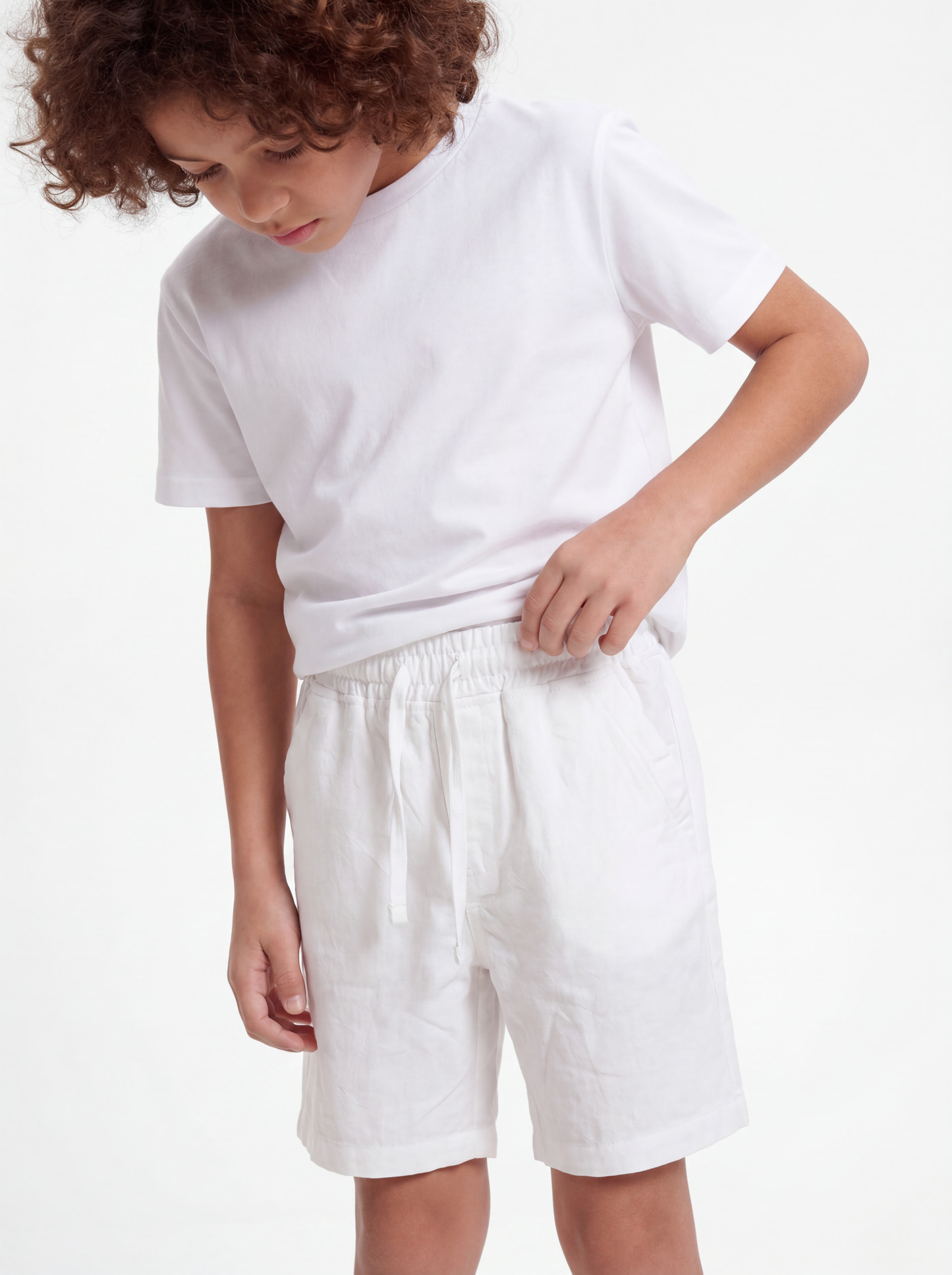 Cargo Pocket Shorts Cotton Relaxed Fit - seven kids