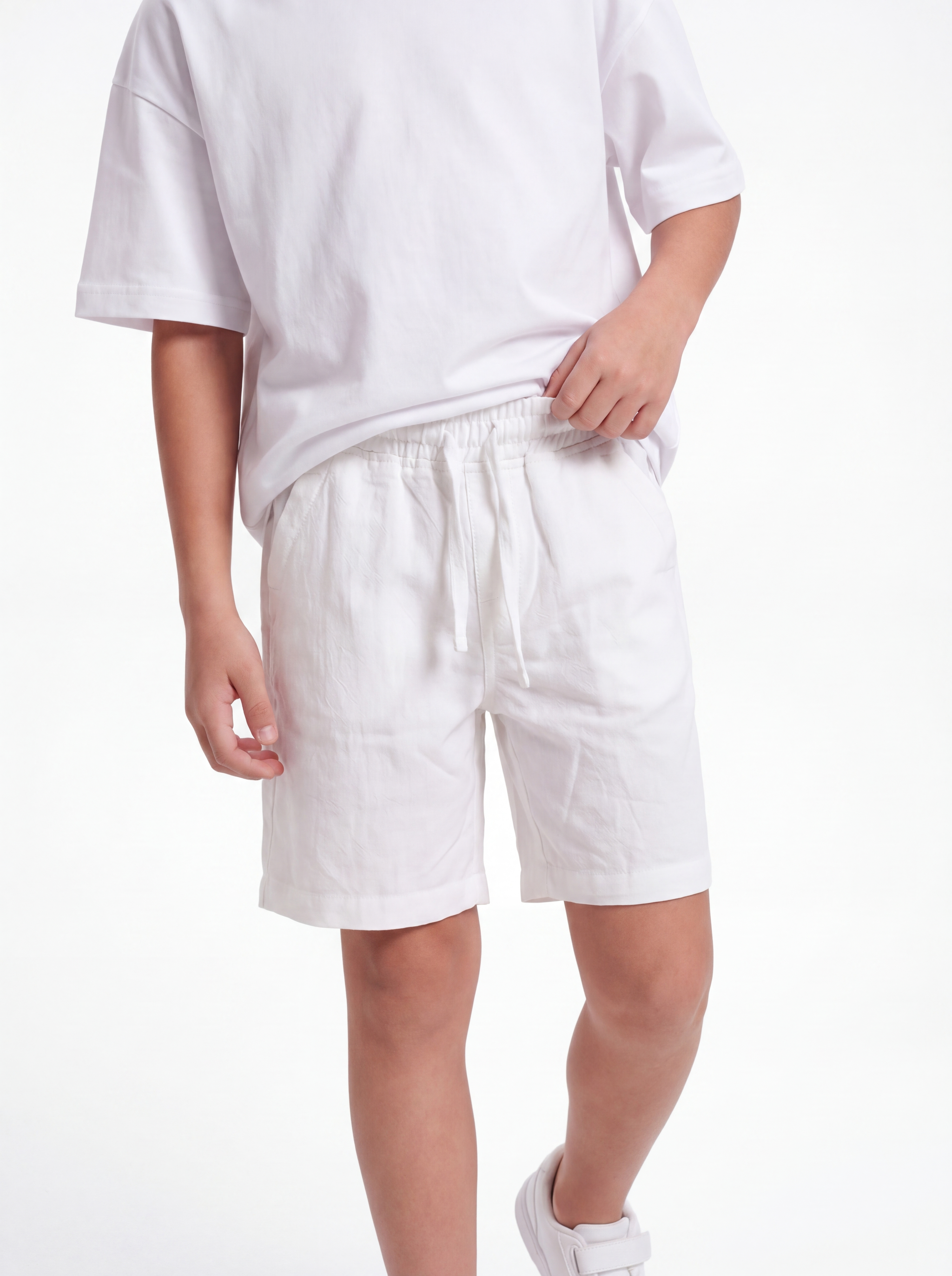 Cargo Pocket Shorts Cotton Relaxed Fit - seven kids