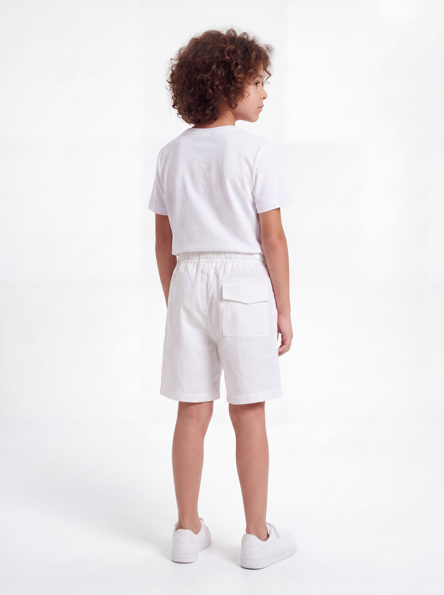 Cargo Pocket Shorts Cotton Relaxed Fit - seven kids
