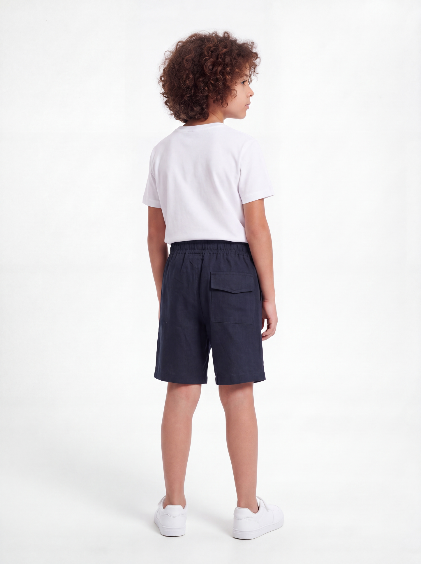Cargo Pocket Shorts Cotton Relaxed Fit - seven kids
