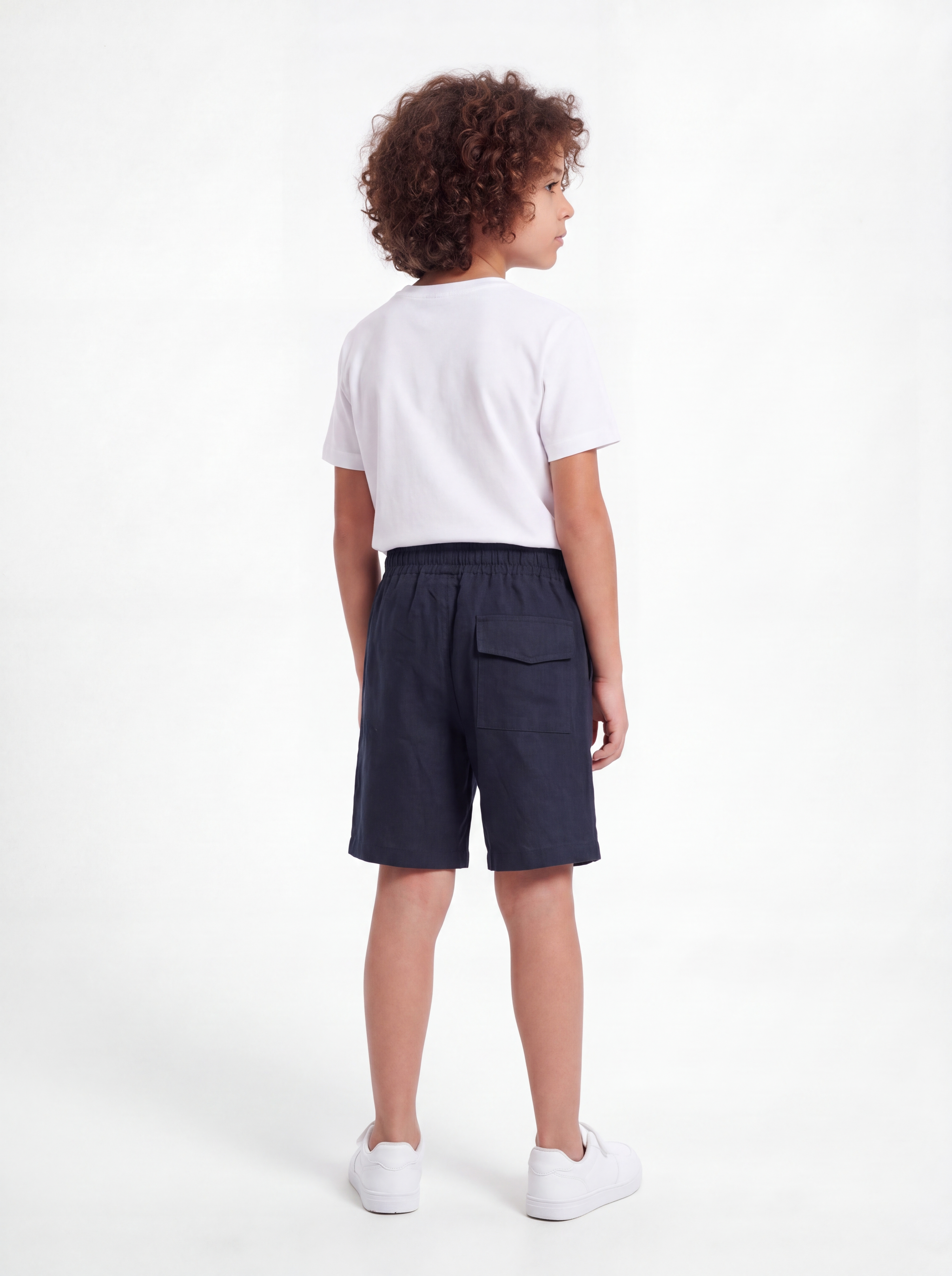Cargo Pocket Shorts Cotton Relaxed Fit - seven kids