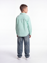 Buttoned Shirt Cotton Oversized Fit - seven kids