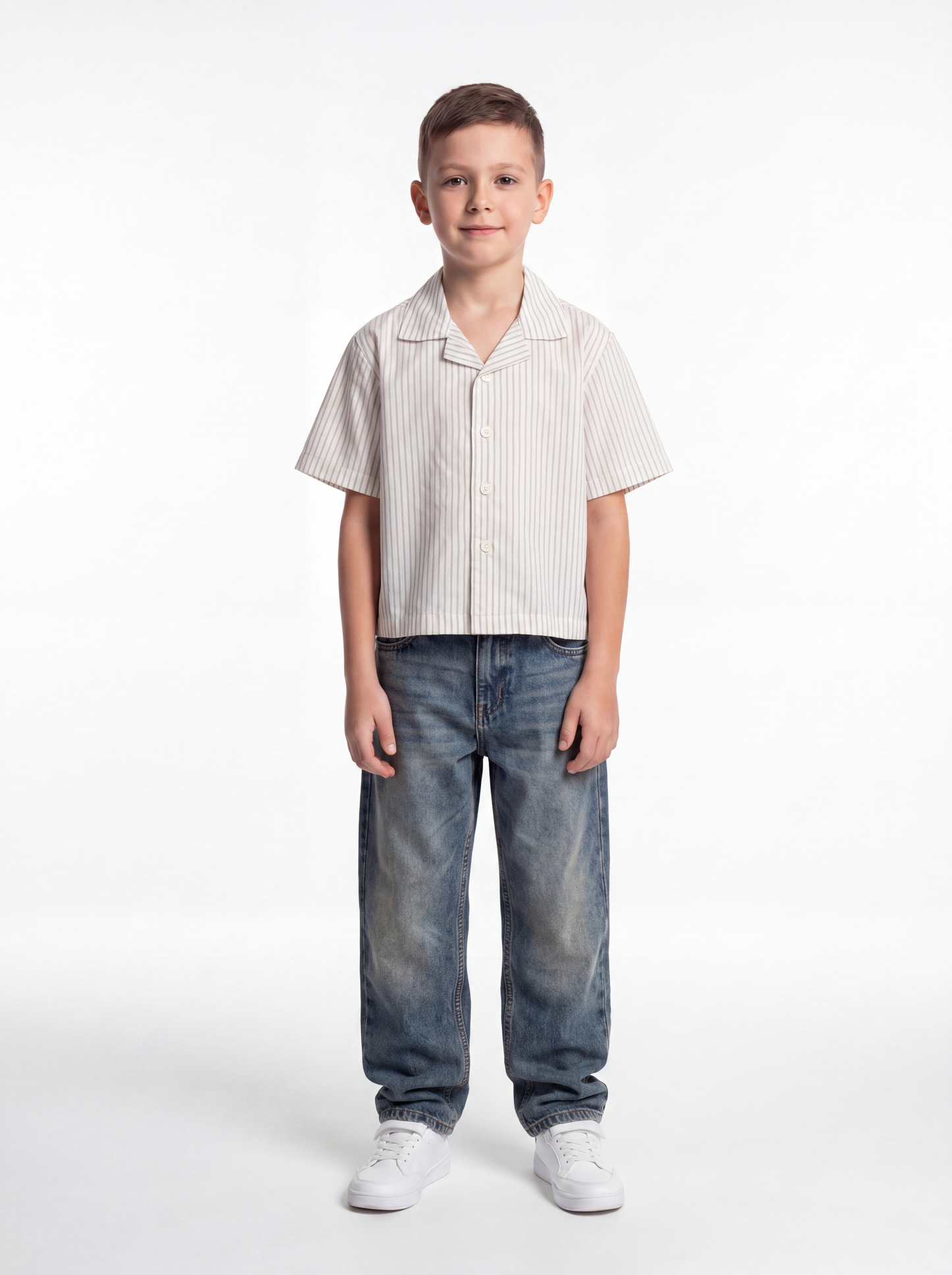 Printed Shirt Cotton Regular Fit - seven kids