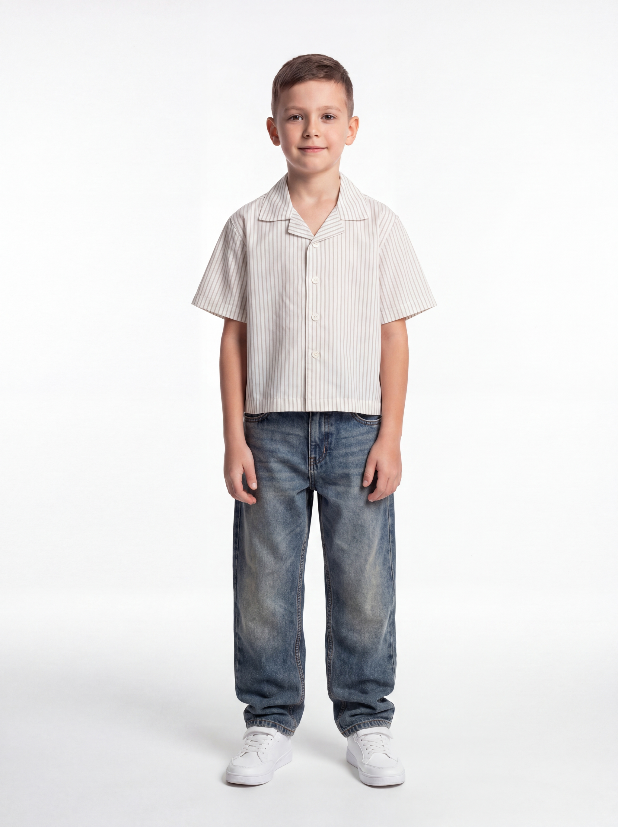 Printed Shirt Cotton Regular Fit - seven kids