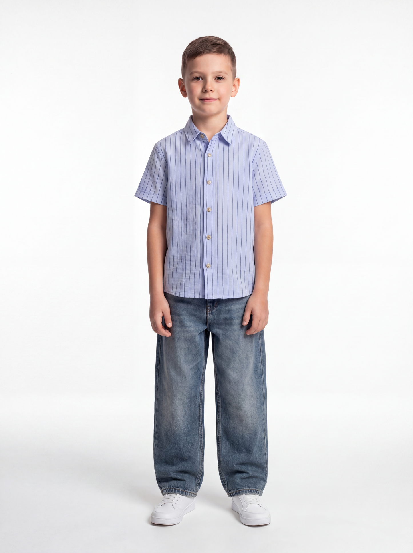Printed Shirt Cotton Regular Fit - seven kids
