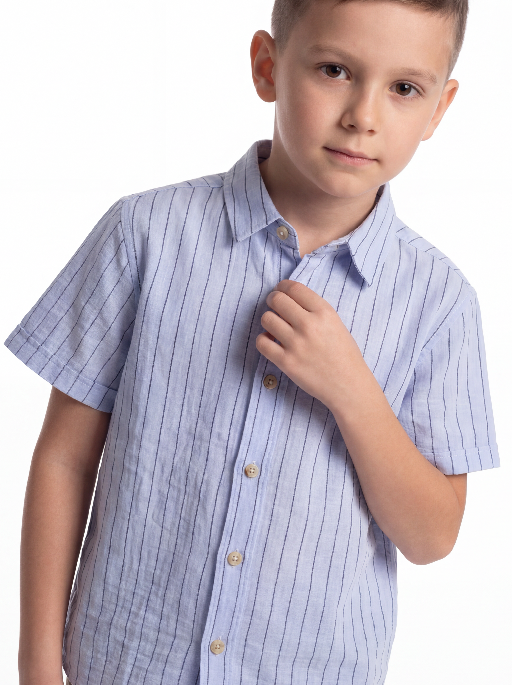 Printed Shirt Cotton Regular Fit - seven kids