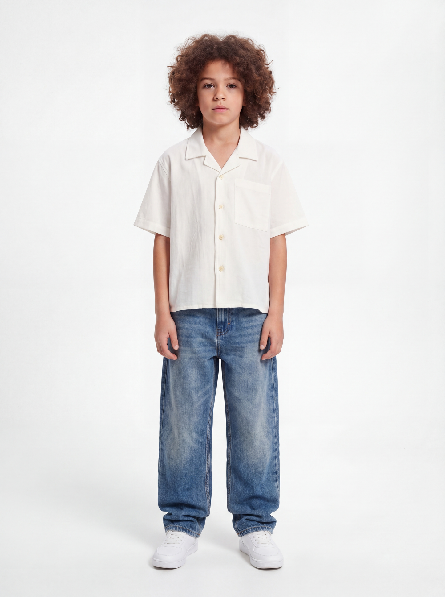 Utility Shirt Cotton Relaxed Fit - seven kids