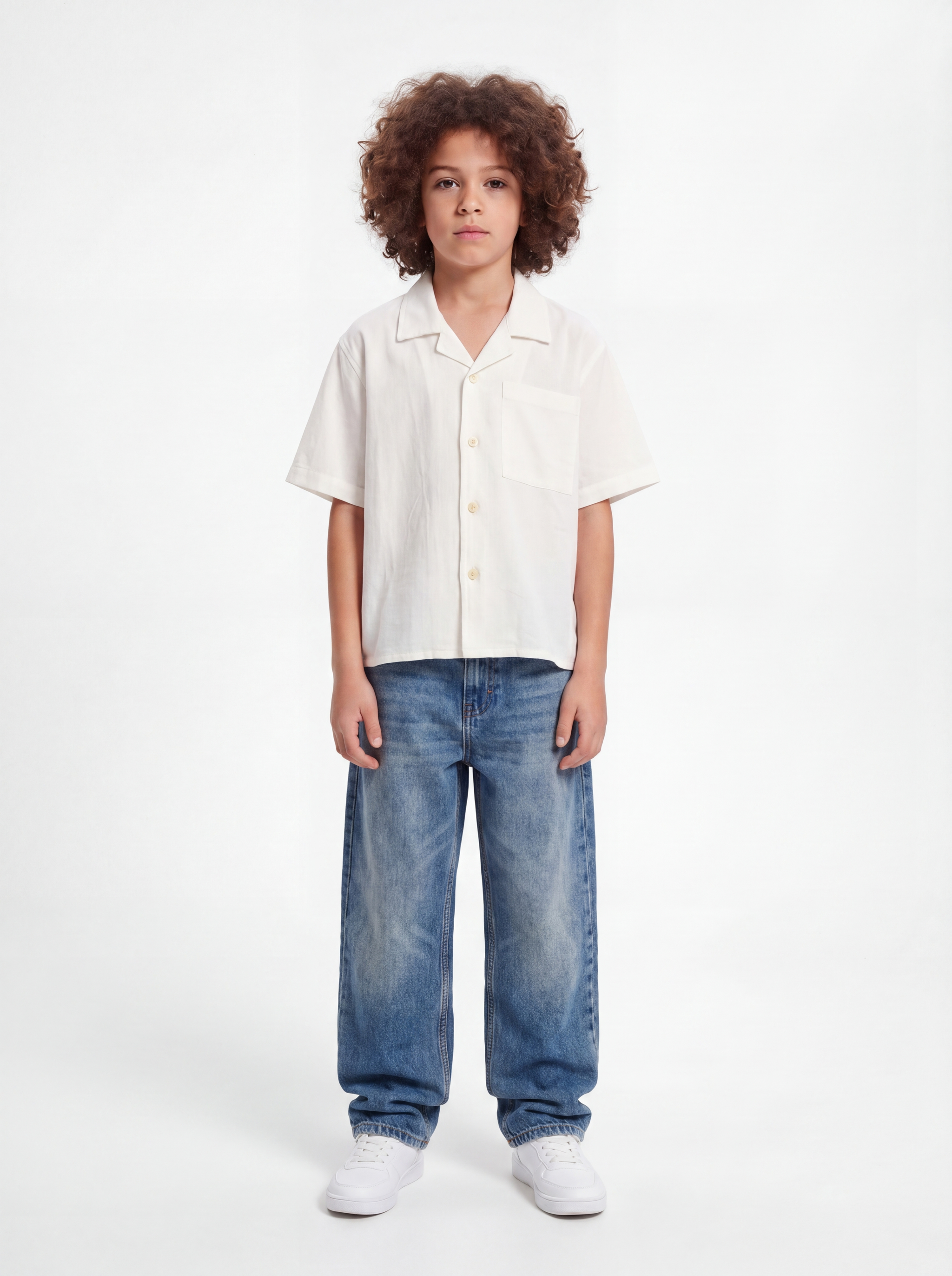 Utility Shirt Cotton Relaxed Fit - seven kids