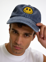 Smiley Washed Cap - Capp