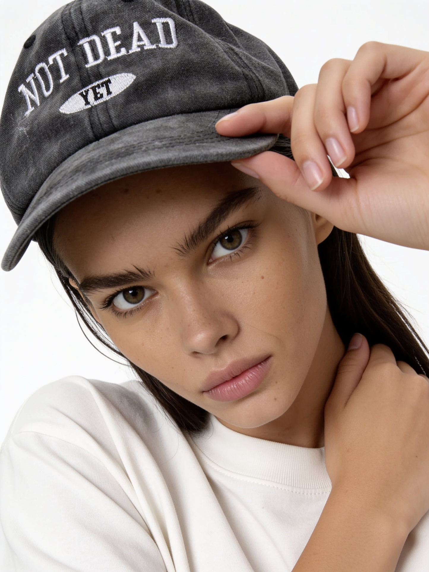 Not Dead Yet Washed Cap - Capp