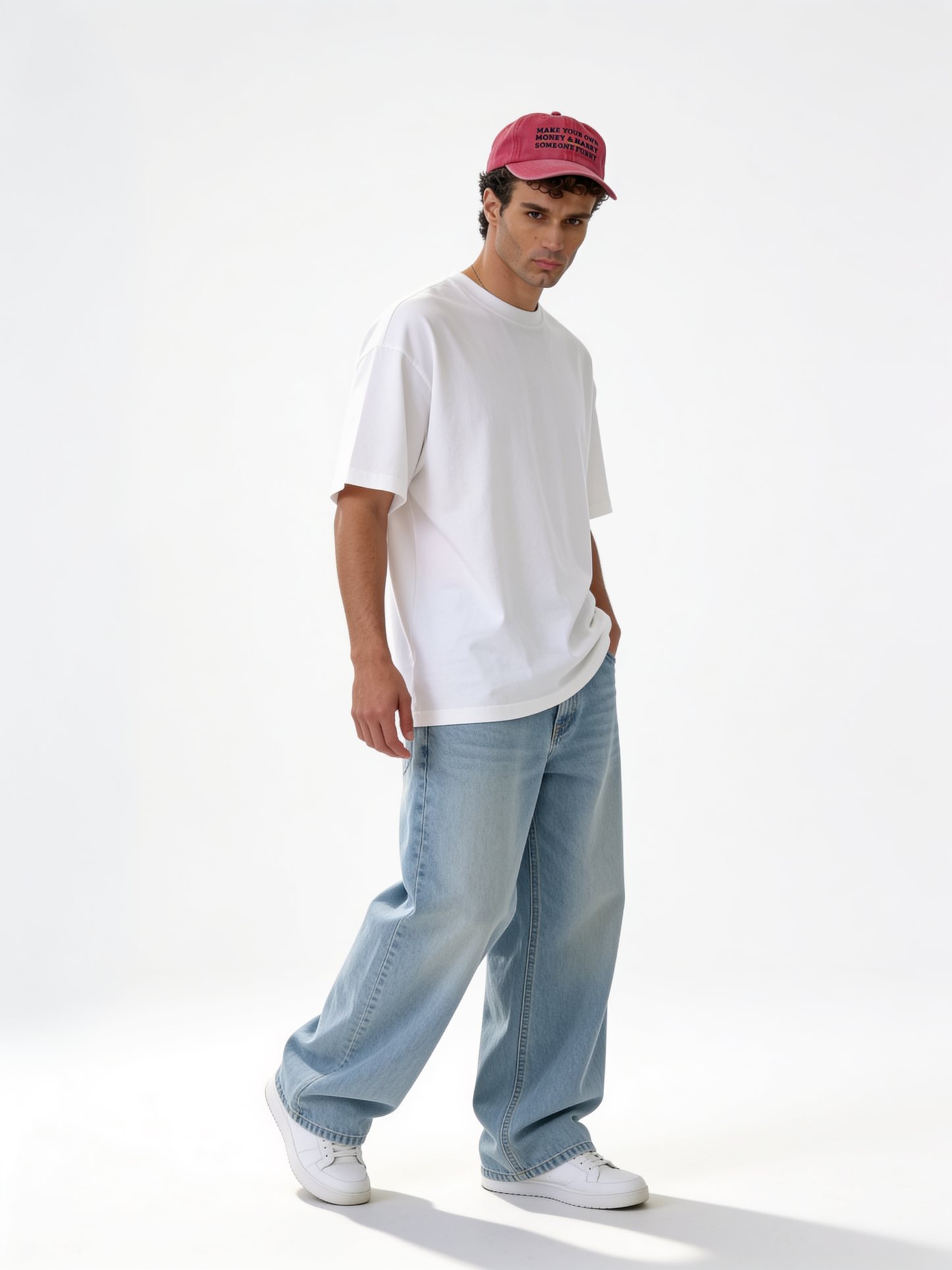 Make Your Own Money & Marry Someone Funny Washed Cap - Capp