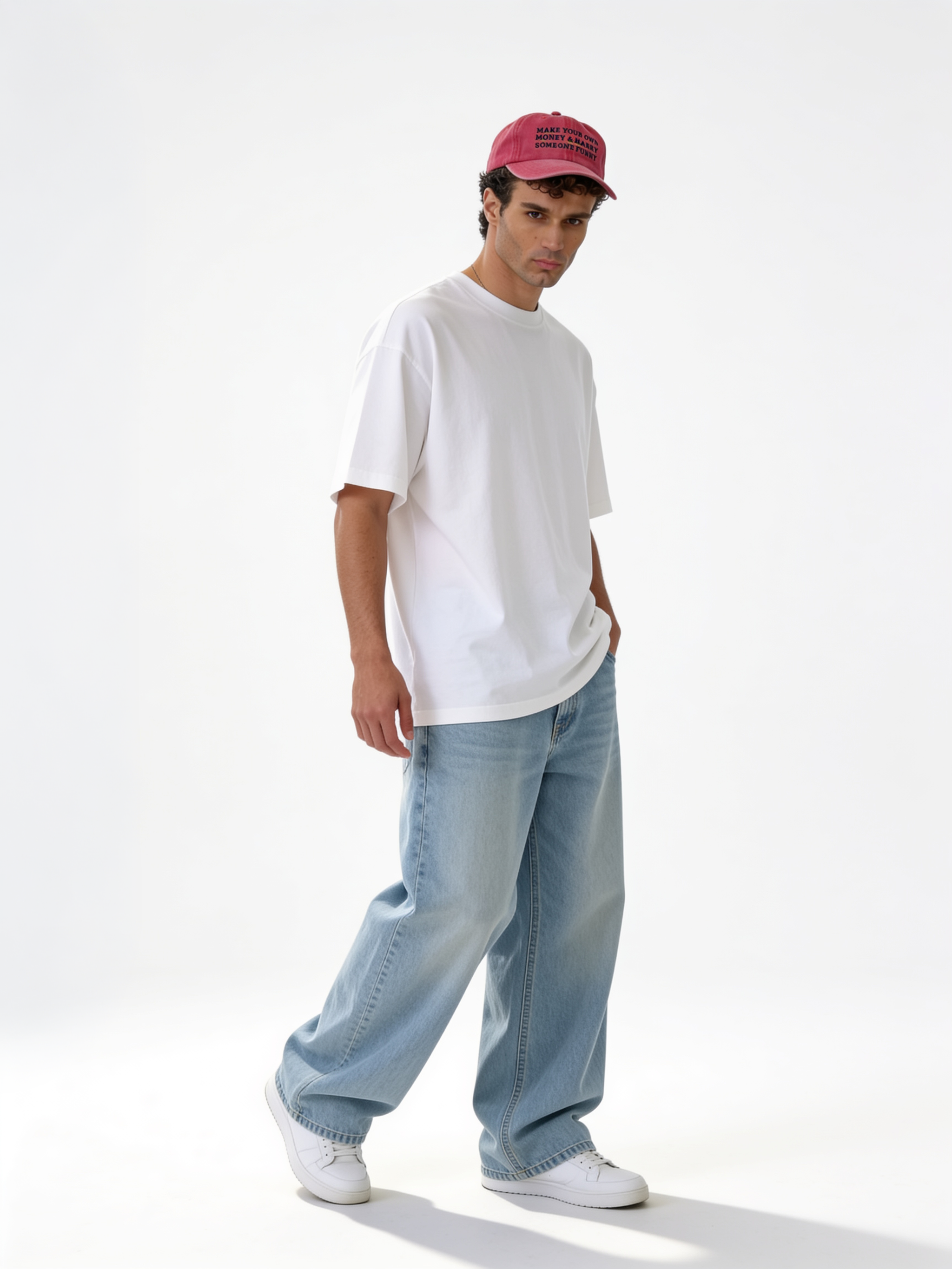 Make Your Own Money & Marry Someone Funny Washed Cap - Capp
