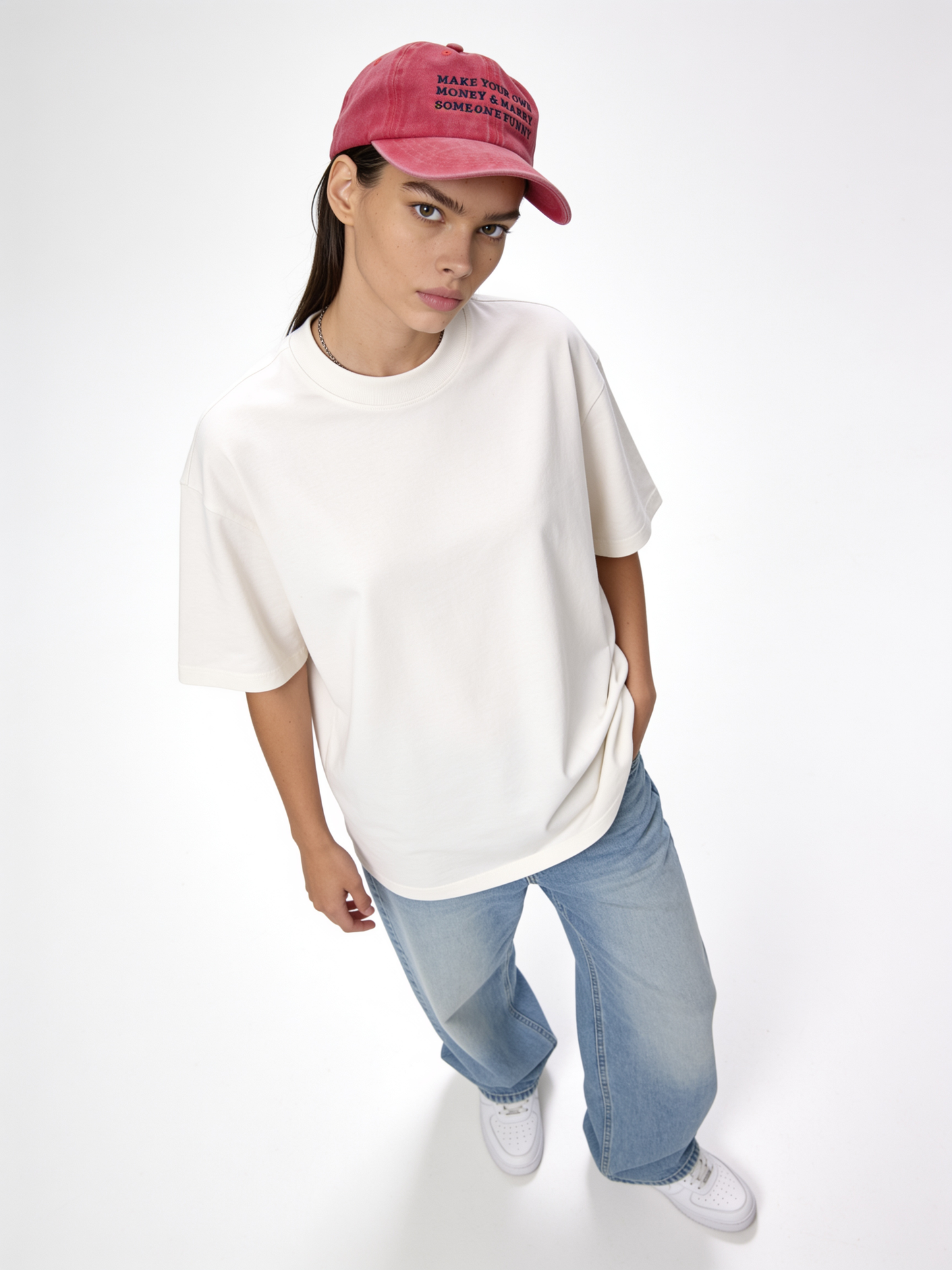 Make Your Own Money & Marry Someone Funny Washed Cap - Capp
