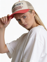 if u don't like your position in life change it you are not a statue Trucker Cap - SEVEN