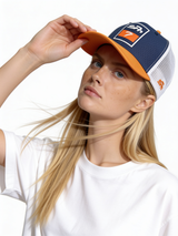 seven Logo Graphic Trucker Cap - SEVEN