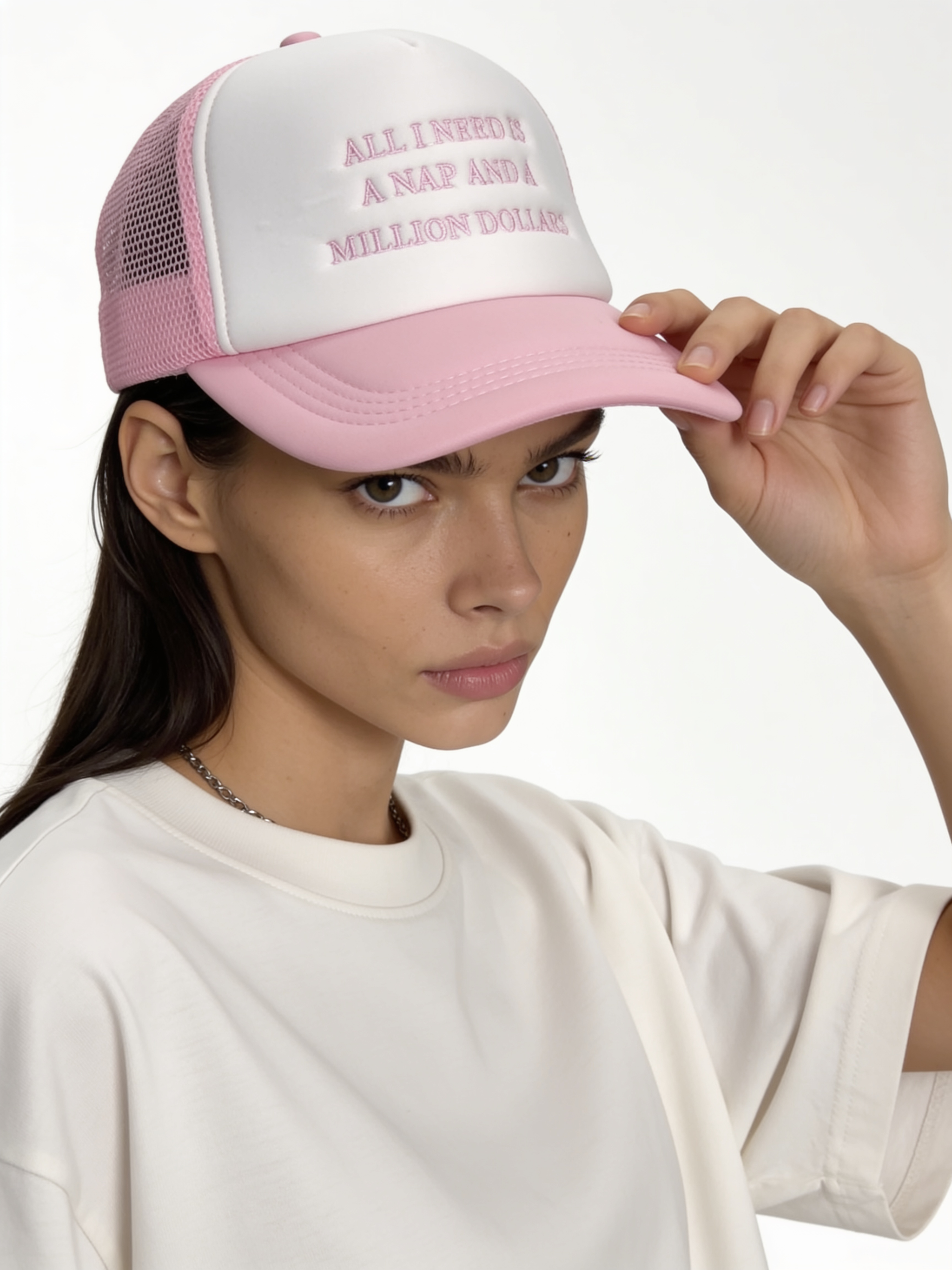 All I Need Is A Nap And A Million Dollars Trucker Cap - Capp