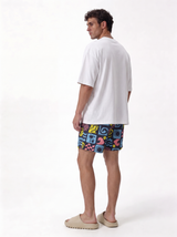 Graphic Swim Shorts Regular Fit - FND - VEN0014