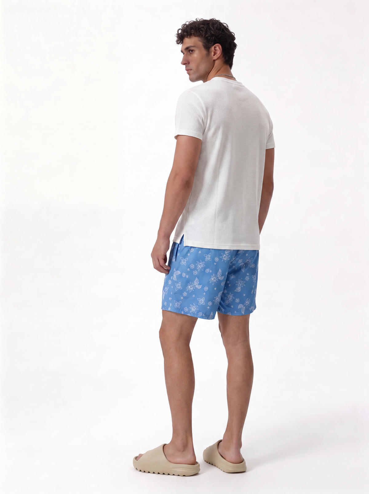 Floral Print Swim Shorts Regular Fit - FND - VEN0014