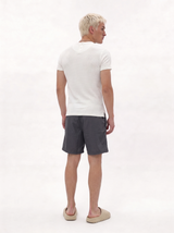 Tropical Motif Swim Shorts Regular Fit - Void - VEN0044