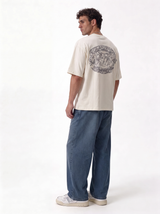 Graphic Emblem T-Shirt Oversized Fit - Vega