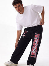 Printed Graphic Pants Cotton Relaxed Fit - Eleven