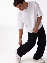 Relaxed Straight-Leg Corduroy Trousers - unbranded