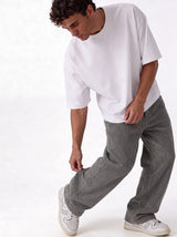 Relaxed Straight-Leg Corduroy Trousers - unbranded