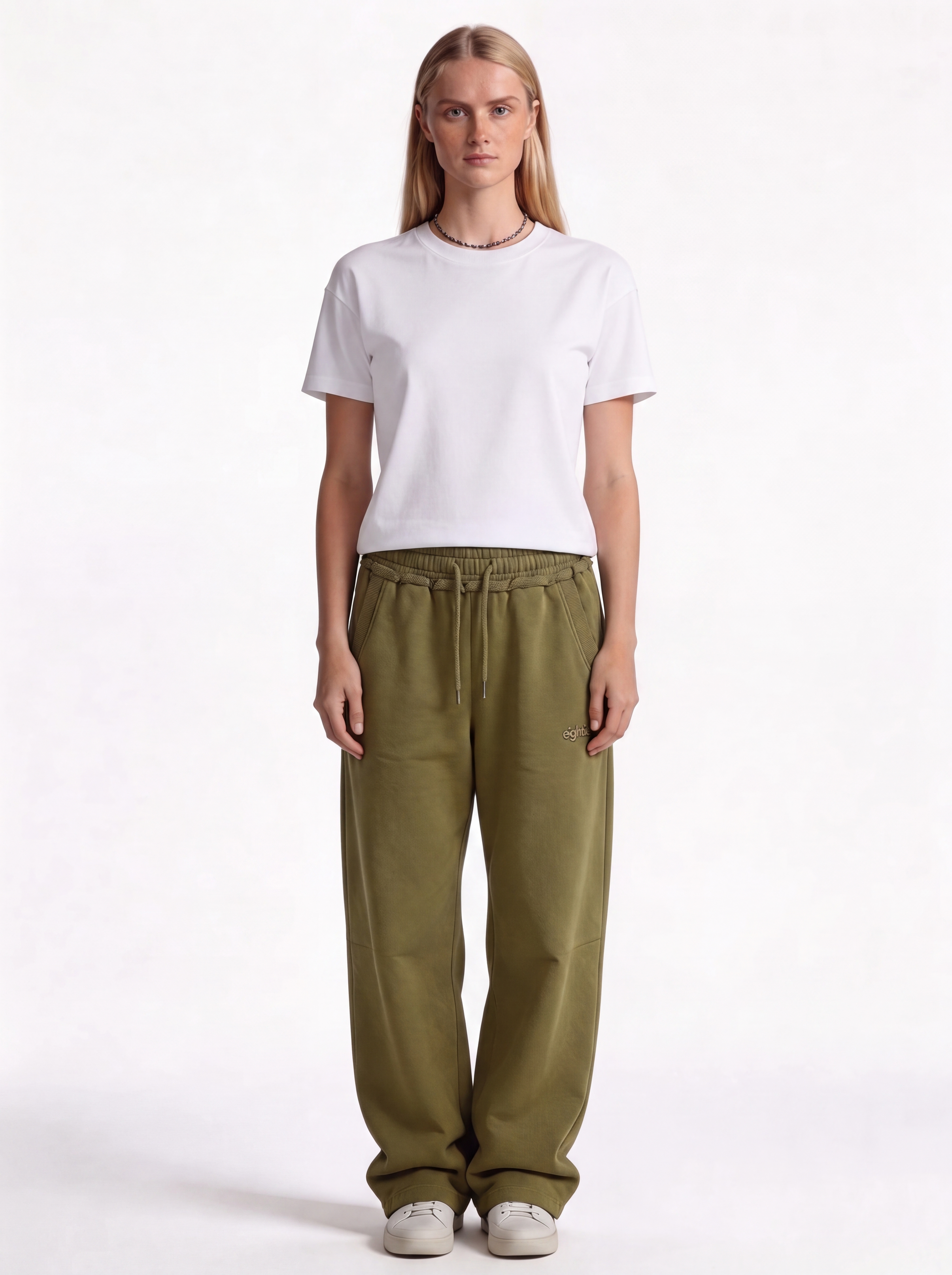 Relaxed Wide-Leg Heavyweight Cotton Sweatpants - EIGHTIES
