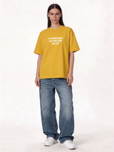 Front & Back Print T-Shirt Cotton Oversized Fit - seven