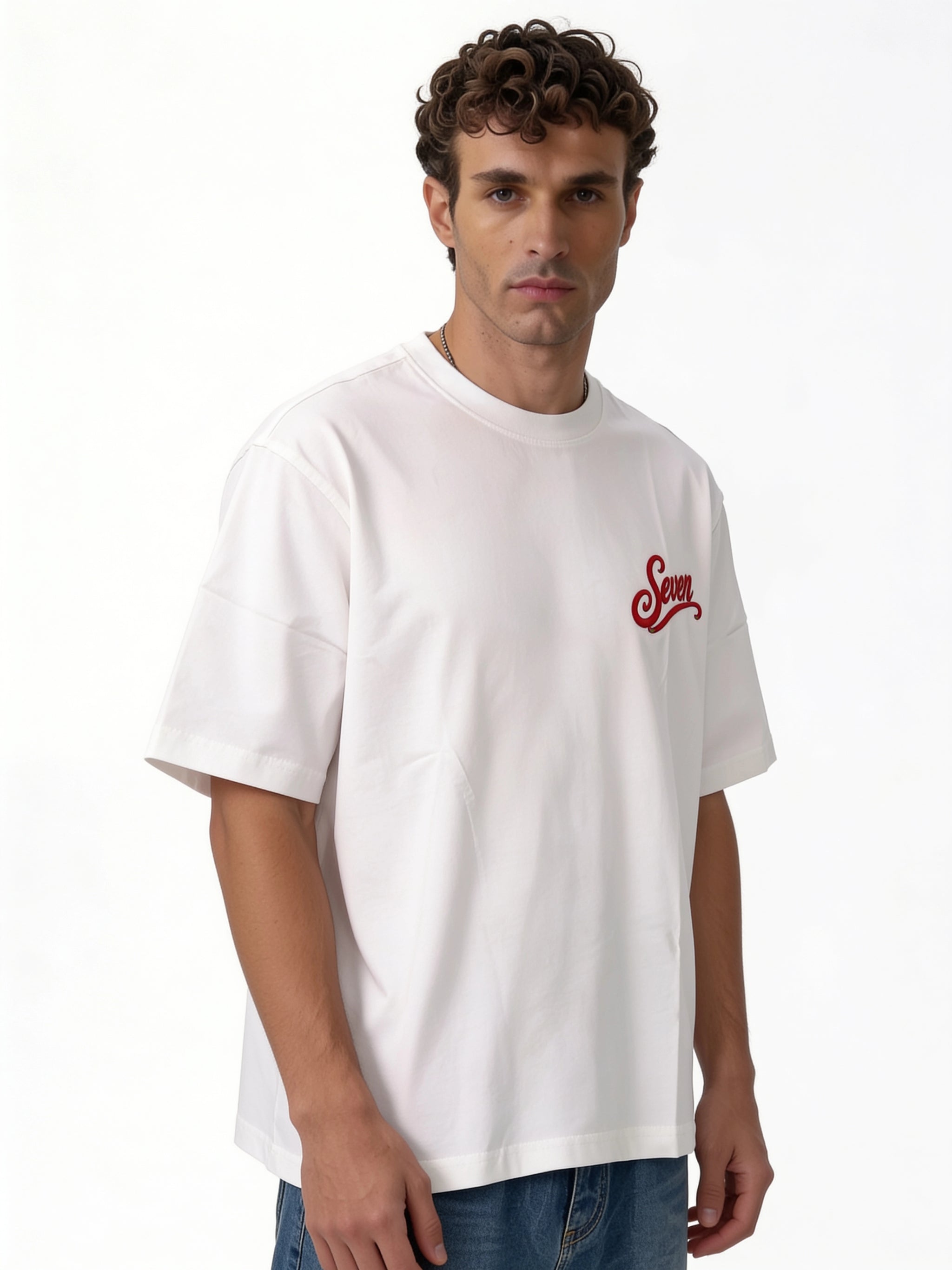 Scenic Back Print T-Shirt Cotton Oversized Fit - seven