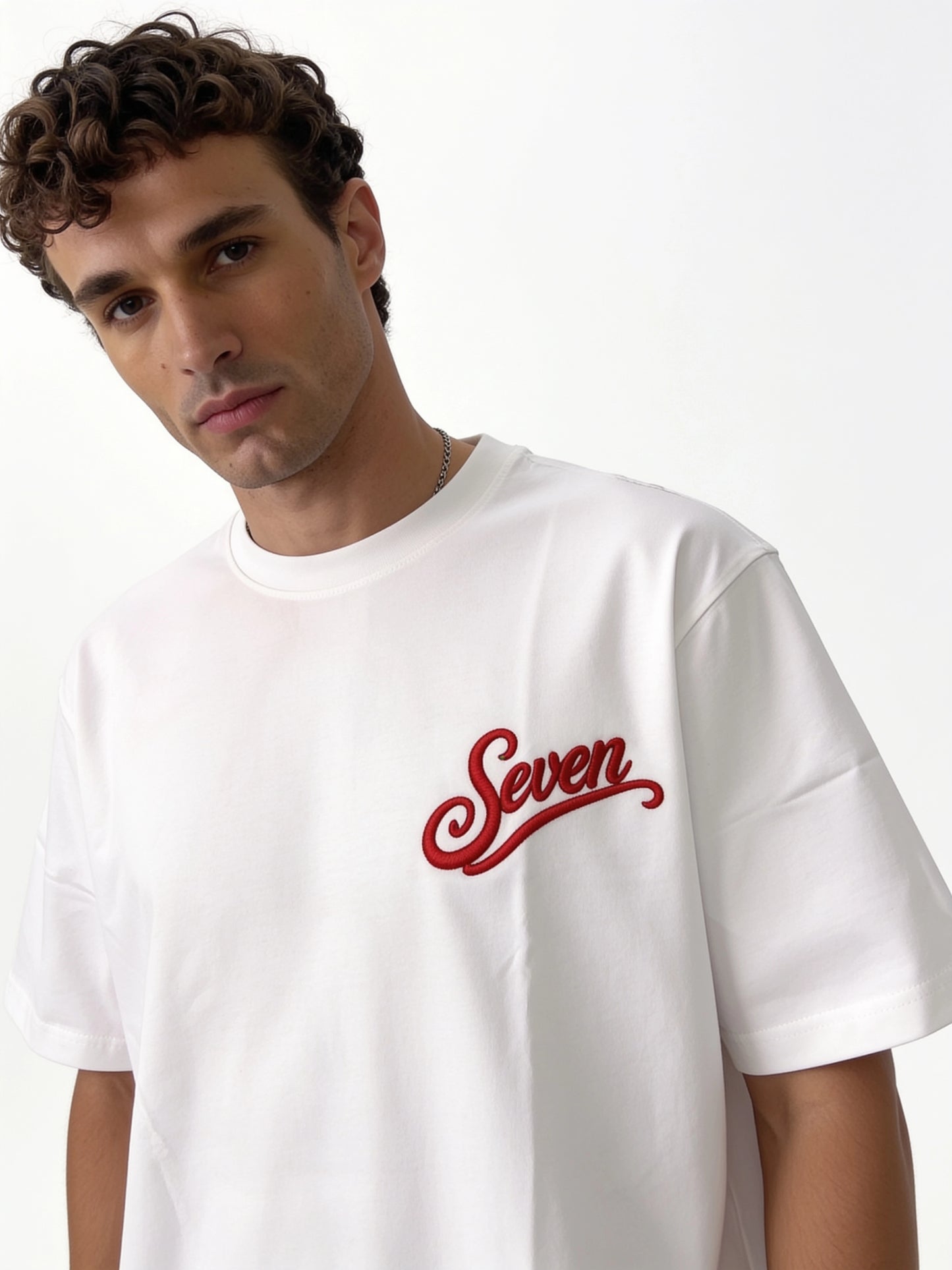 Scenic Back Print T-Shirt Cotton Oversized Fit - seven