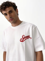 Scenic Back Print T-Shirt Cotton Oversized Fit - seven
