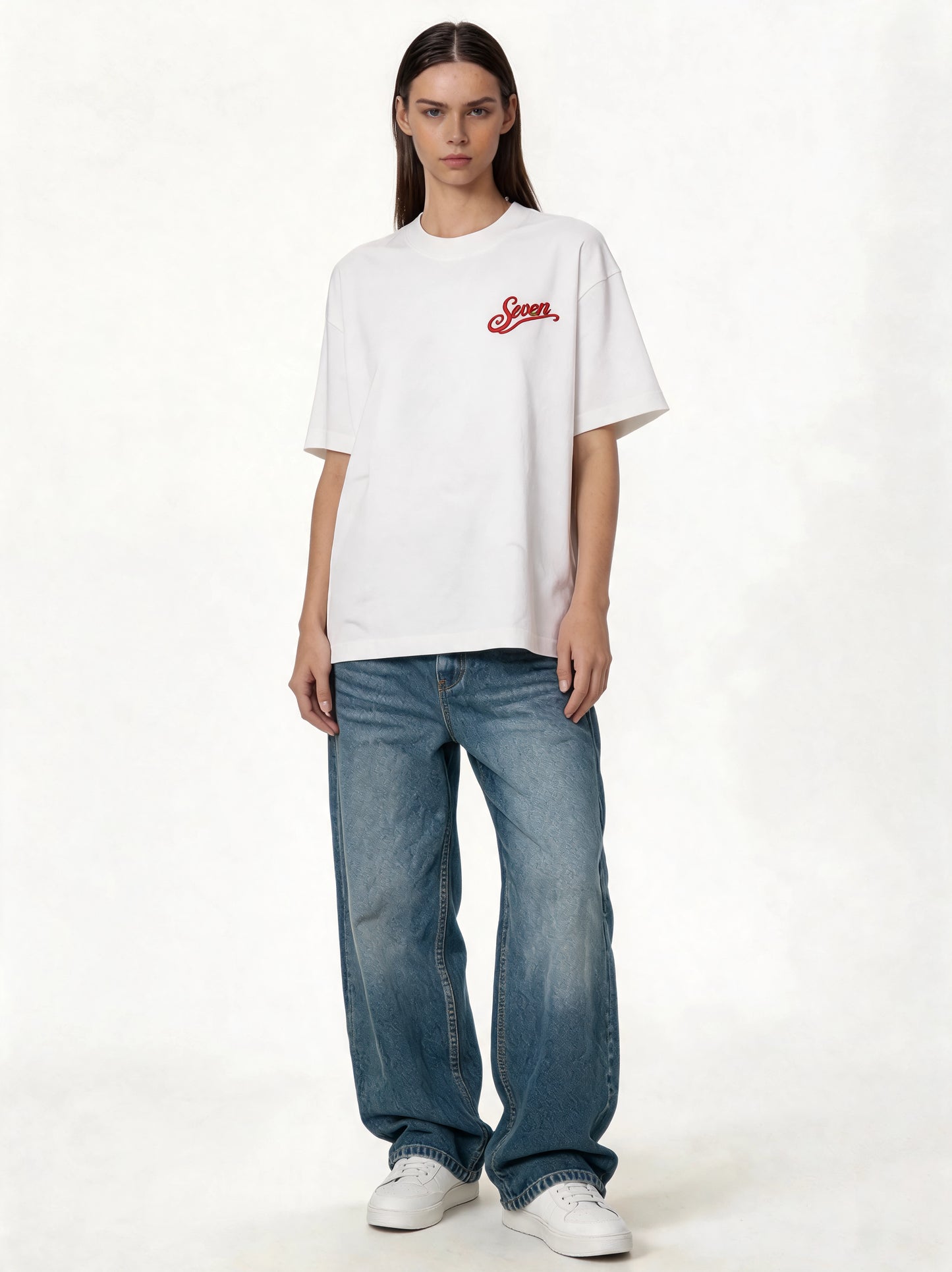 Scenic Back Print T-Shirt Cotton Oversized Fit - seven