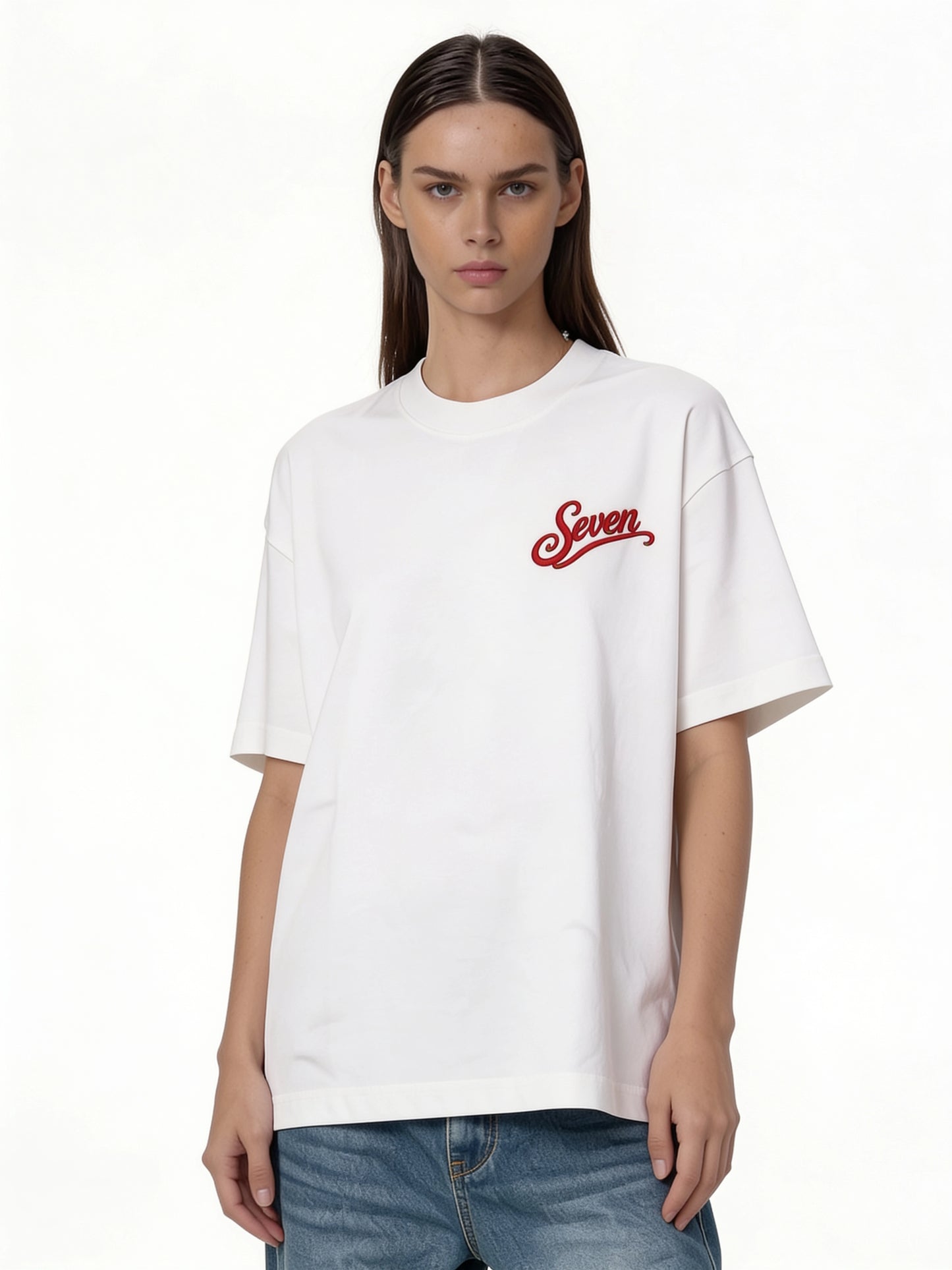 Scenic Back Print T-Shirt Cotton Oversized Fit - seven
