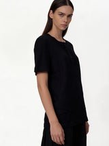 Buttoned Henley T-Shirt Cotton Regular Fit - seven