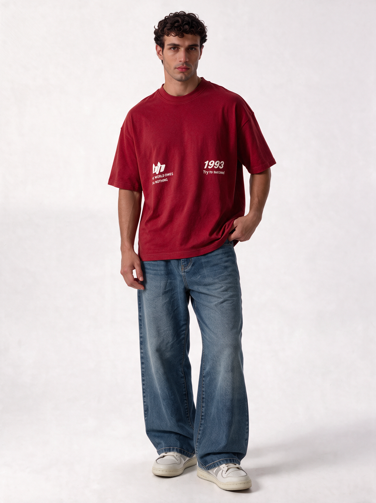 1993 Graphic T-Shirt Oversized Fit - Brother Hood VEN0009